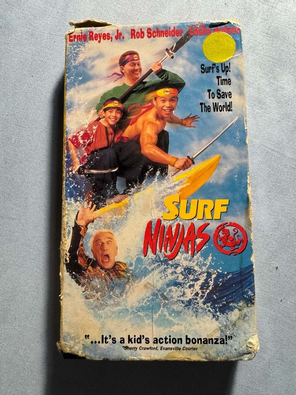 Surf Ninjas VHS 1993 Ernie Reyes Jr. Leslie Nielsen